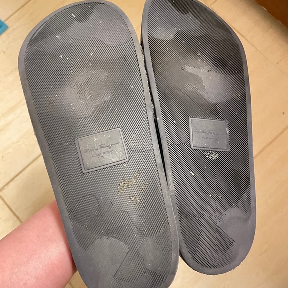 Salvatore Ferragamo women crystal embellished slide , Size 6 ( running bigger) - Picture 5 of 6